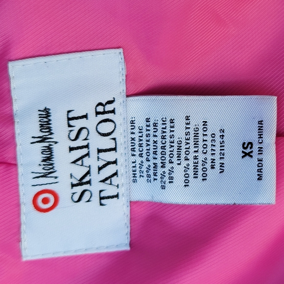 Neiman Marcus Skaist Taylor Faux Fur Vest Sz Small - Picture 10 of 12